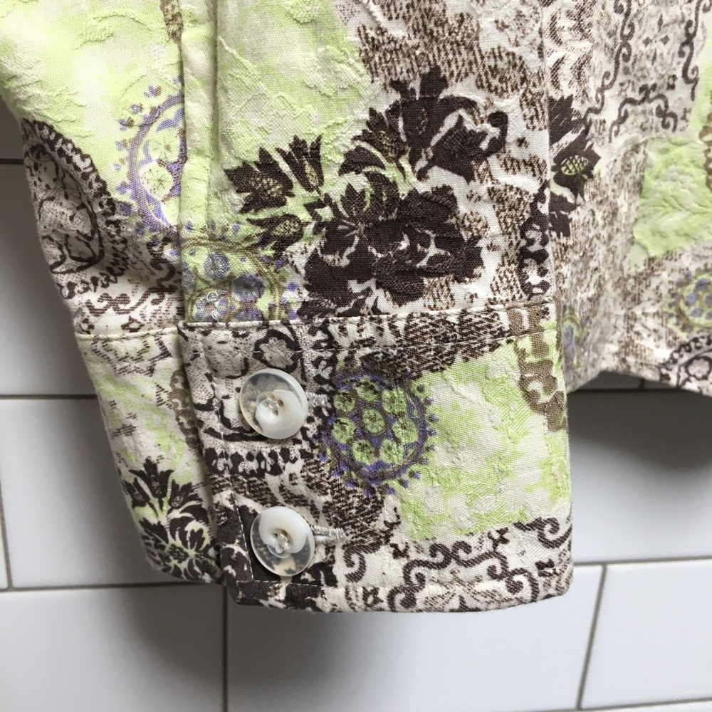 Christopher & Banks Floral Patterned Blazer - Picture 5 of 5
